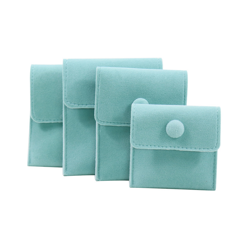 1pcs Jewellery Pouch Packaging Bag Soft Velvet Gift Bracelet Necklace Earrings Rings Storeage Custom Logo