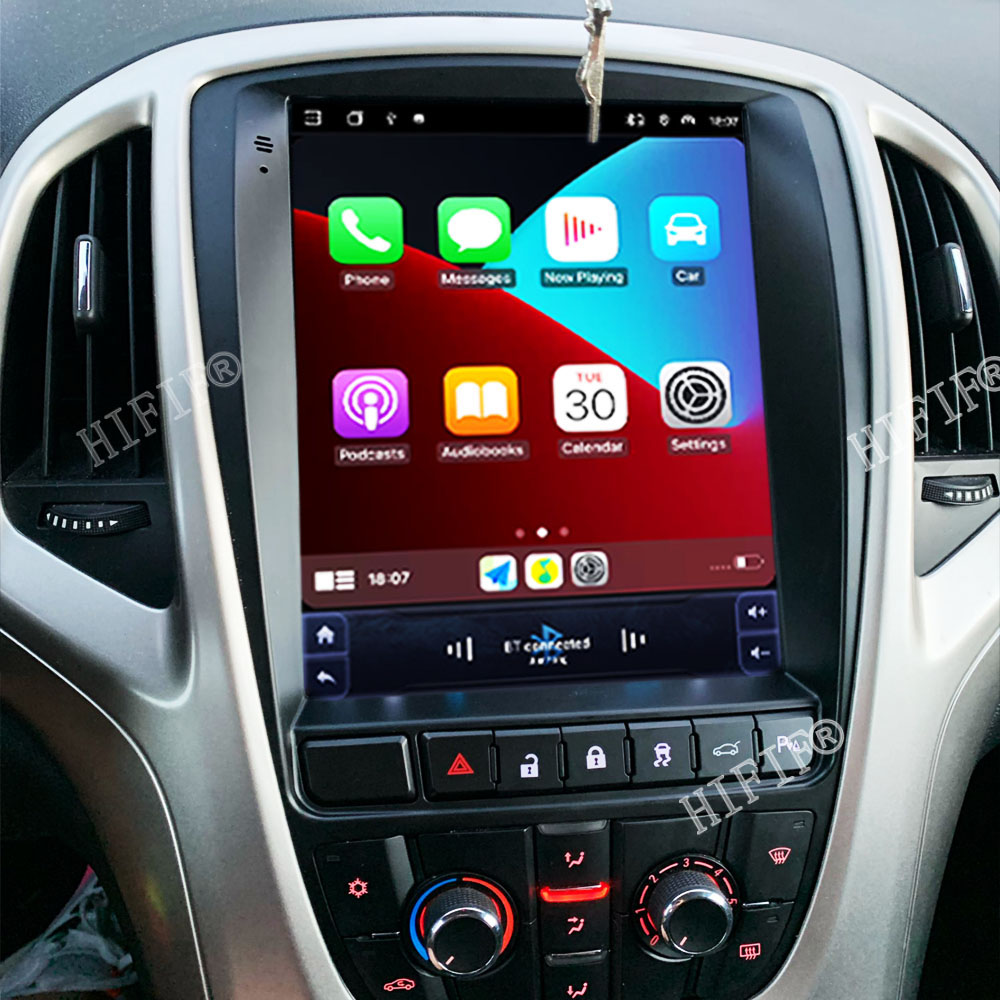 2 Din Android 13 For Opel Astra J Vauxhall Buick Verano 2009-2015 For Tesla Style Car Radio Multimedia Video Player 4G Carplay