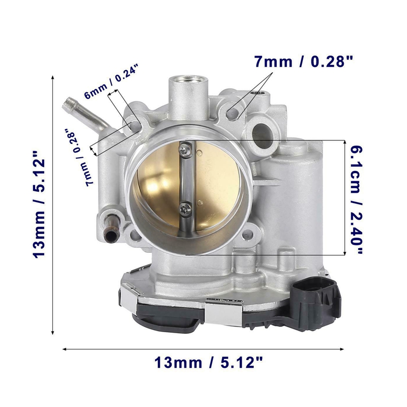 Throttle Body Assembly For Chevrolet Cruze 1.6 2012 Throttle Valve 96817600 0280750494