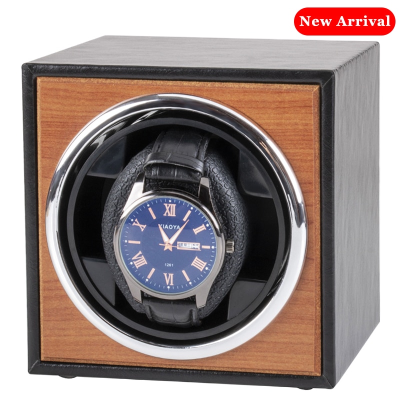 Watch Winder for automatic watches single Wooden Watch Accessories Box Watches Storage Luxury