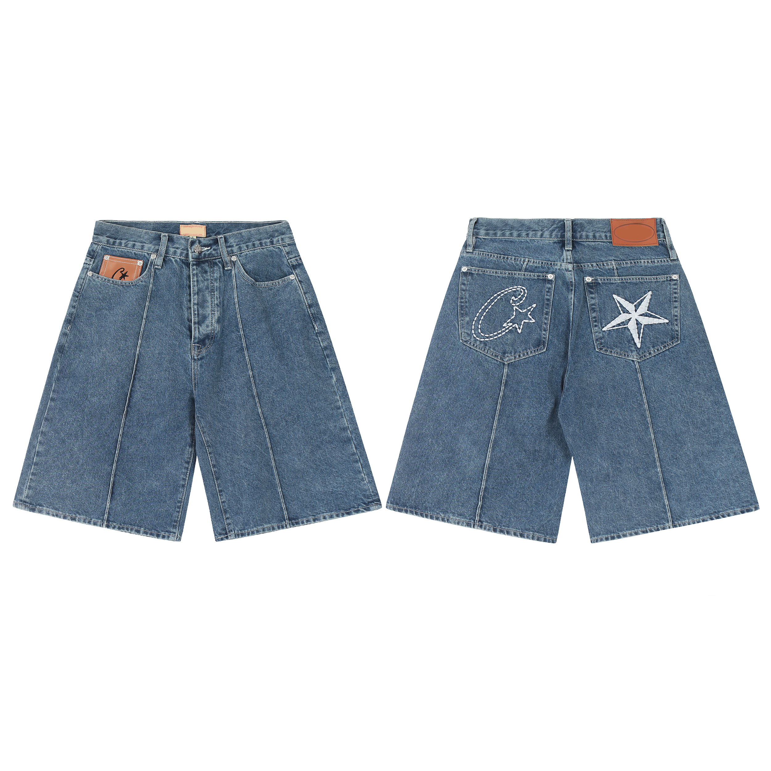 Designer Jeans Mens Jeans Vintage Washed Jeans Shorts Mens Jeans Star Designer Jean High Street Straight Regular Jeans Denim Pants Mens Designer Wom