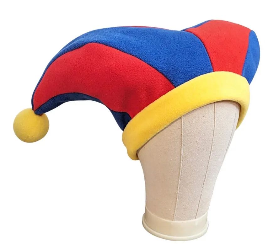 Anime Novelty Amazing Circus Clown Hat Joker Cap Cosplay Costumes Accessories
