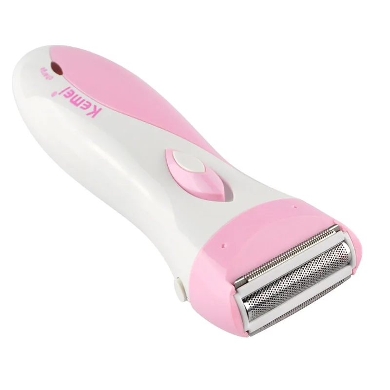 3 Blades Women's Shaver Razor Epilator Electric Rechargeable Lady Shaving Trimmer Hair Removal For Female Leg Bikini Underarm