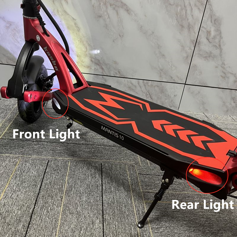 Original 60V LED Spotlight For Kaabo Mantis 10 Electric Scooter Deck Front Light&Brake Light Skateboard Spare Accessories