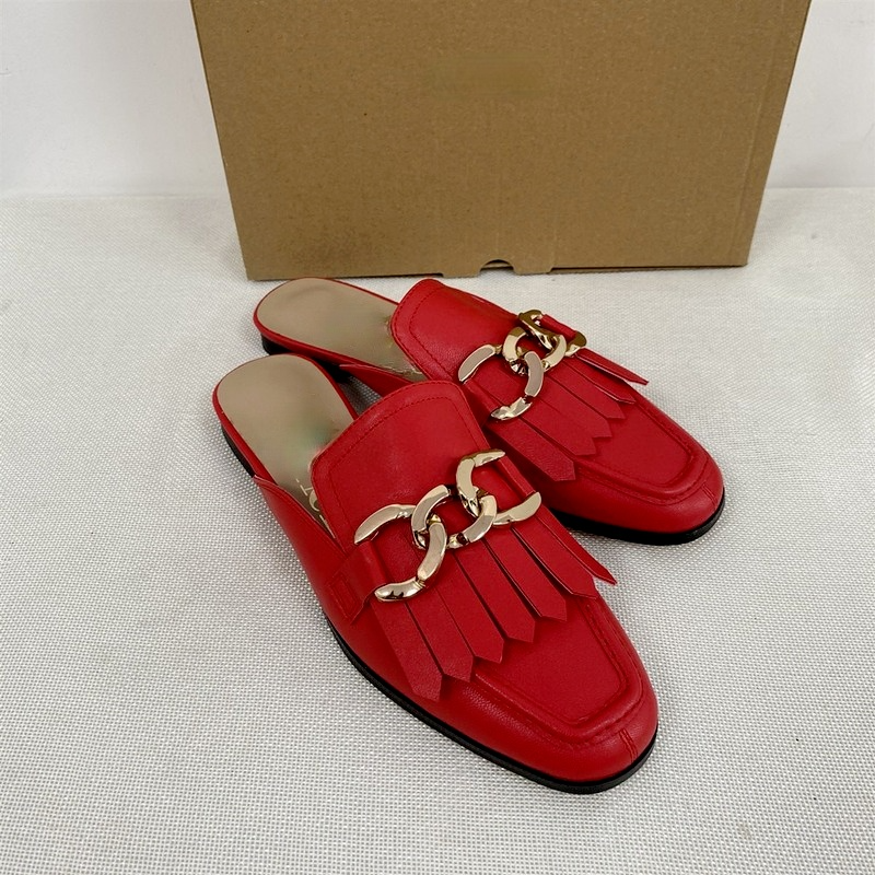 Women's Shoes Trend Summer Ladies Mules Casual Solid Color Flat-heel Comfortable Woman Flip Flops Outdoor Ladies Slide Slippers