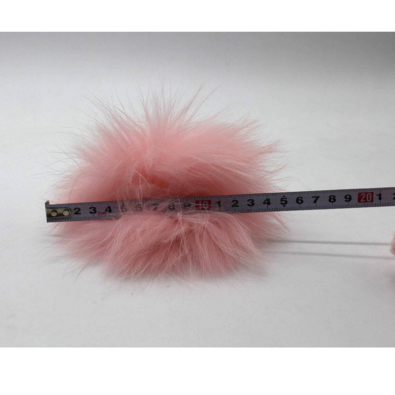 Baby Skullies Beanies Winter Hat For Kids Girls Boys Colors Real Fur Pompom Hat Knitted Beanie Cap