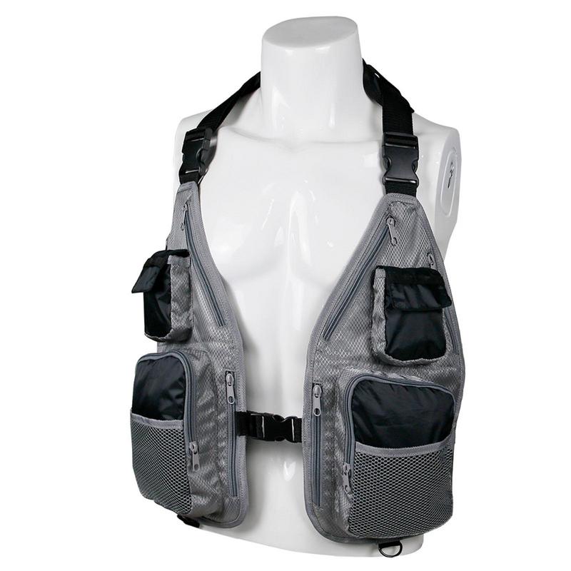 Outdoor Motorcycle Riding Vest Breathable Padded Fishing Life Vest Superior Bearing Life Safety Jacket Sailing Waistcoat Utility