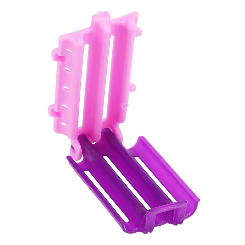 45pcs/bag Hair Clip Wave Perm Rod Bars Corn Curler DIY Curler Fluffy Clamps Rollers Fluffy Hair Roots Perm Hair Styling Tool