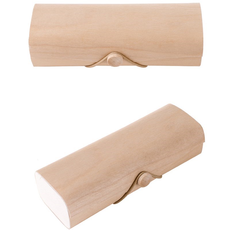 Real wood case sunGlasses Case Vintage Sun glasses Eyeglasses Holder Retro Box Bag cases eyewear accessories