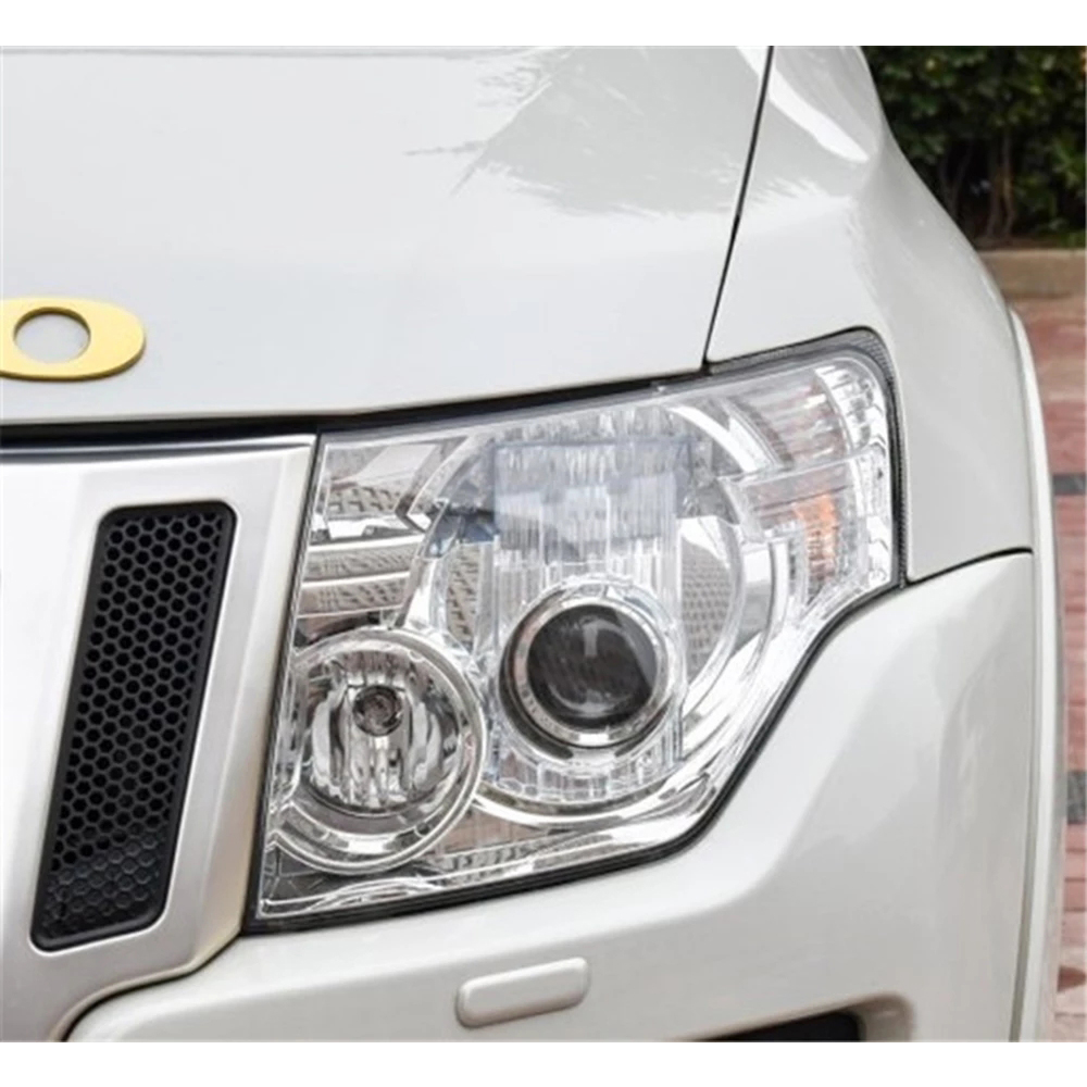 Headlamp Lens For Mitsubishi Pajero V97 V87 V93 2007 ~ 2020 Headlight Cover Car Replacement Head Light Auto Shell