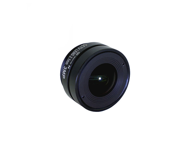 2.1 mm F1.8 megapixel 2.1mm wide angle CS mount fixed CCTV lens for 1/3 sensor size