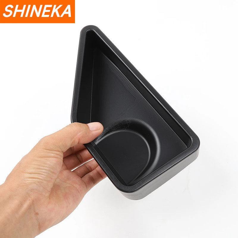 SHINEK Stowing Tidying For Jeep Wrangler JL 2018 2019 2020 2021 Up Car Trunk Tailgate Storage Box Organizer Tray Accessories