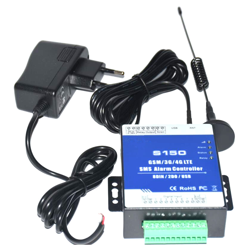 S150 GSM alarm module Controller Unit Turn Relay On/off By Mobile Phone ,Remote SMS GSM Control System
