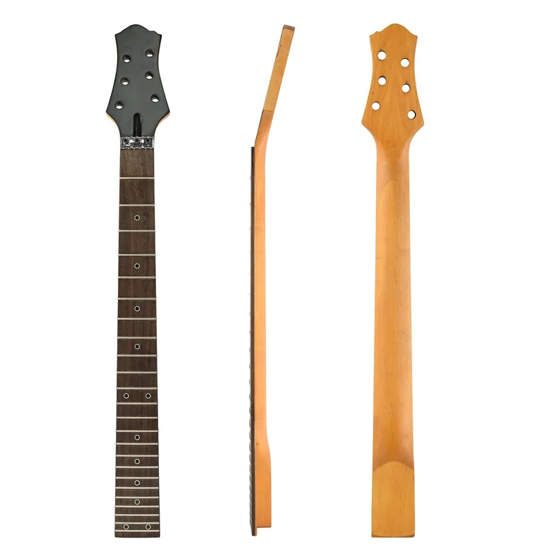 22/24 Fret Guitar Neck Wooden Rosewood Fingerboard Guitar Handle For Gibson Les Paul Lp Musical Guitarra Parts Accessories