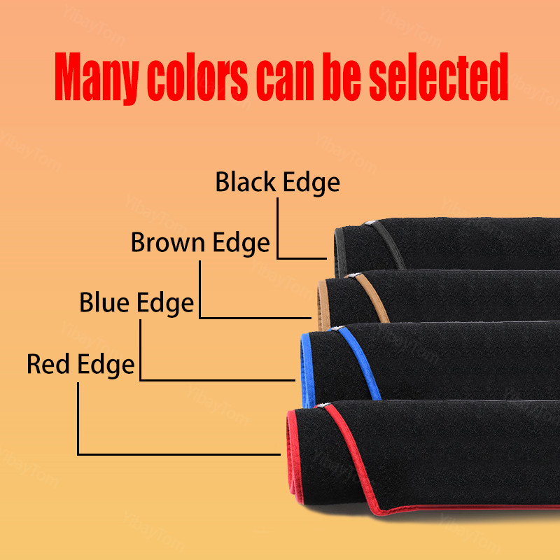 Dash Cover Mat Dashmat Dashboard Cover Protective Sheet Carpet for Toyota Prius V A Daihatsu Mebius 2012-2019 ZVW40 Styling