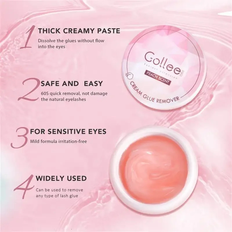 Cream Lash r for Lash Extensions 15g Low Irritation Eyelash Glue r Lash Tech Supplies for Professional or Salon 240624