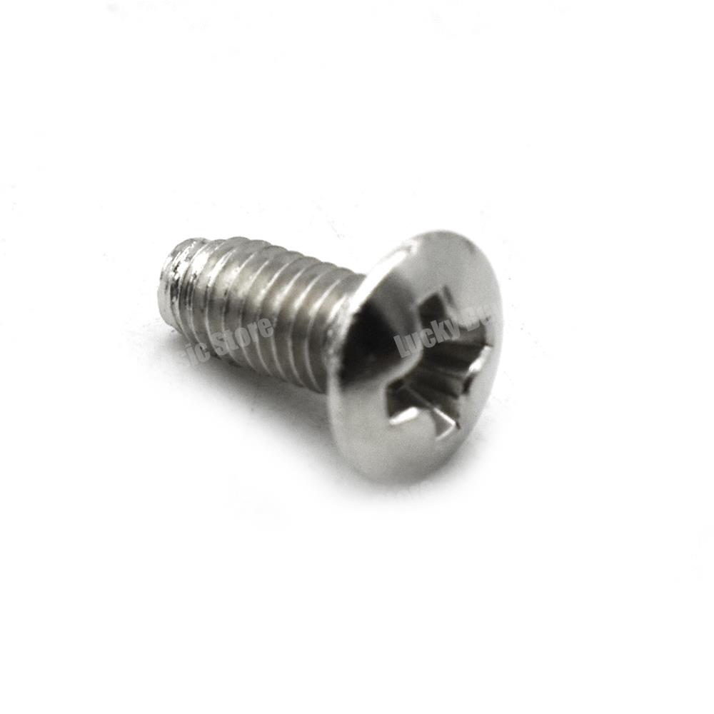 150pcs Electric Guitar Switch Screws Pickup Selector Screw for Electric Guitar Bass 3*8MM Chrome Guitar Accessories