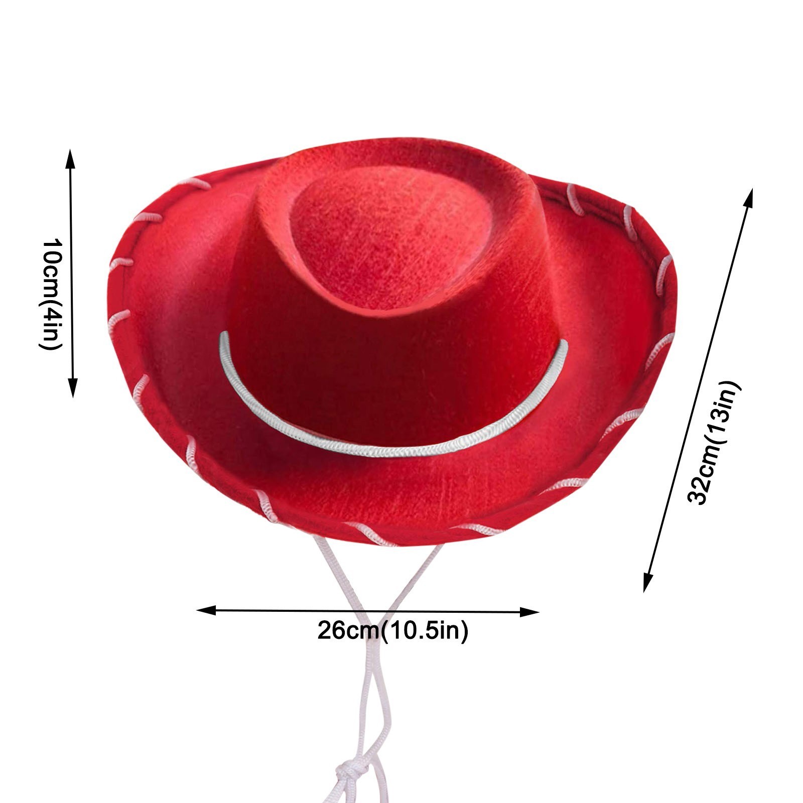 Children's Casual Western Cowboy Hat Sun Hat Cowgirls Children Hat Artificial Suede Wide Brim Leisure Party Holiday Decor Hats
