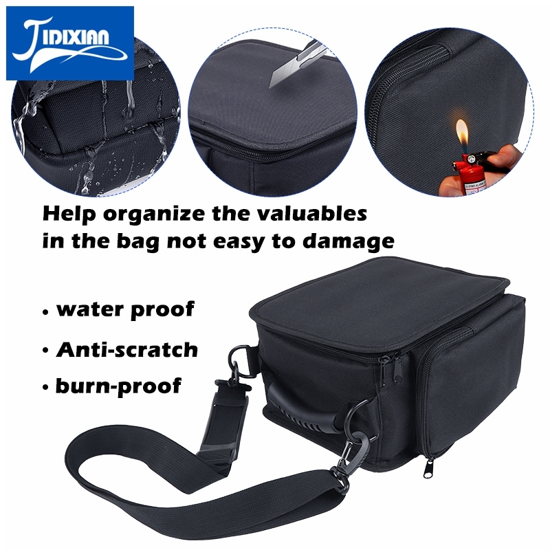 JIDIXIAN Organizer for Jeep Wrangler JK JL JLU 2007-2017 2018 2019 2020 2021 2022 2023 2024 Up Rear Under Seat Storage Bag Box