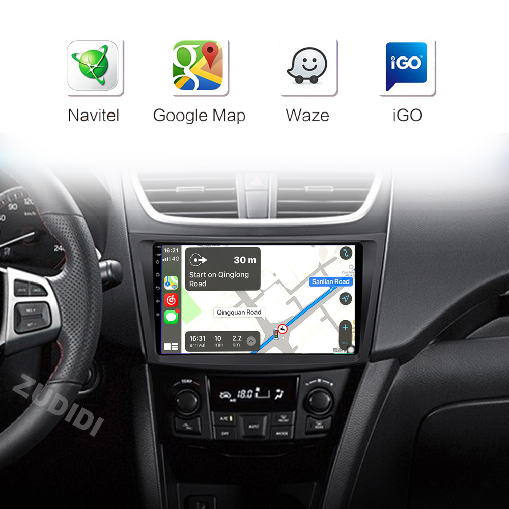Car Radio Stereo Android 13 For Suzuki Swift 4 2011 2012 2013 2014 -2016 Multimedia Video Player 2 din Auto Audio GPS Carplay