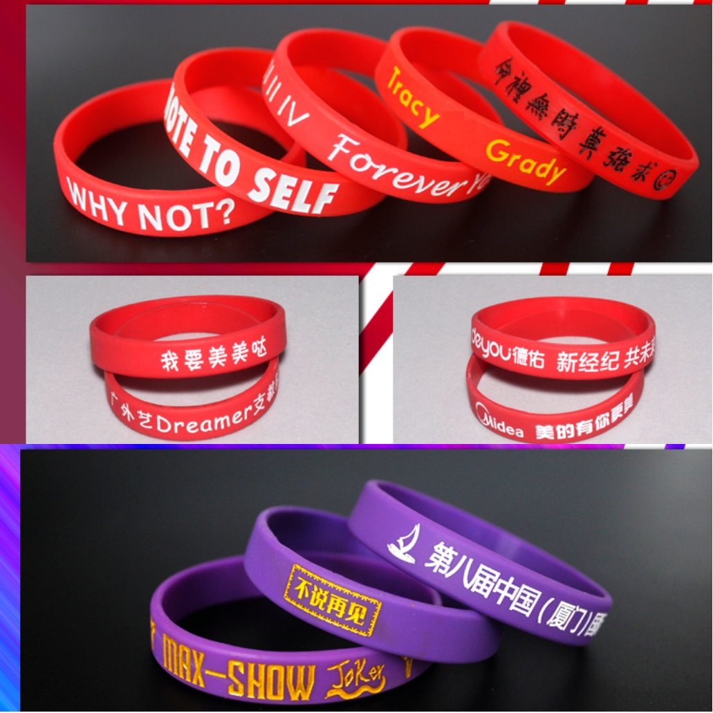 1PCS Engraved Personalized Custom Wristband SOS ID Bracelet Phone Number Silicone DIY Band for Birthday Party Events Anti-lost