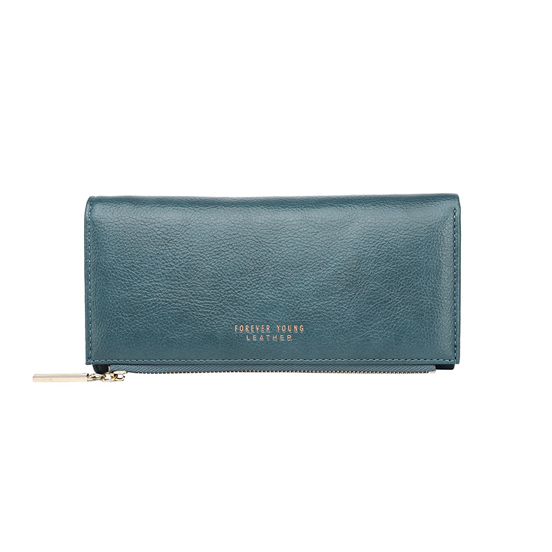 Wallet Female Leather Wallet Leisure Purse 3Fold Top Quality Women Long Coin Purse Many Card slot Wallets Carteira Feminina