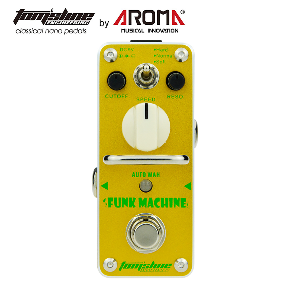 Aroma Electric Guitar Effects Pedal AFK-3 FUNK MACHINE Processors True Bypass Auto Wah Effect Pedal Guitar Parts & Accessories