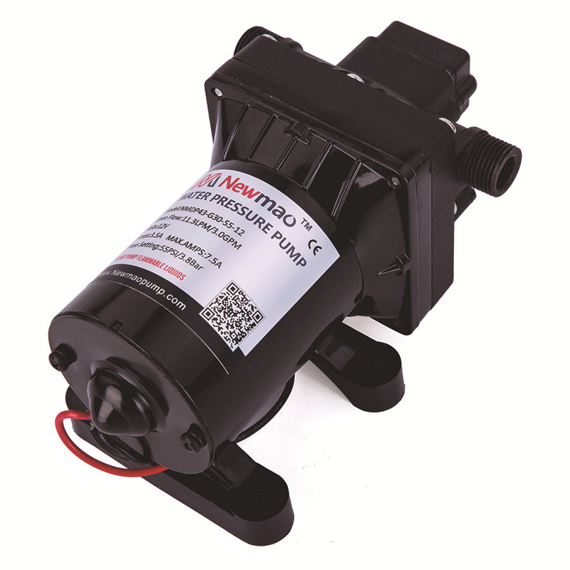 12V&24V Water Pump Diaphragm Self Priming Pump Showers Toilets Water Transfer Motor For RV Marine Caravan Accessories
