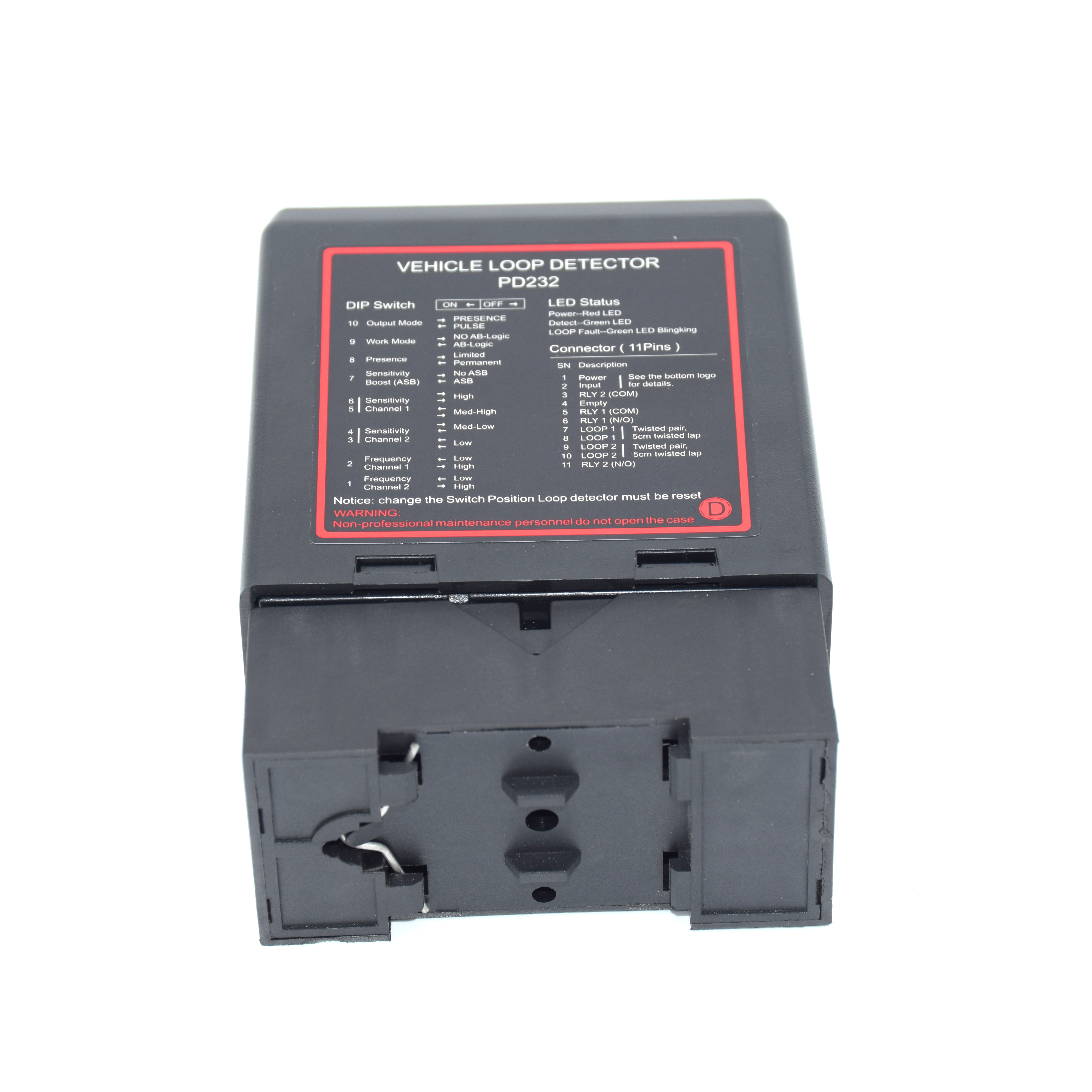 Cheap Automatic Inductive Loop Parking Detectors Sense Double Way Vehicle Loop Controller PD-132