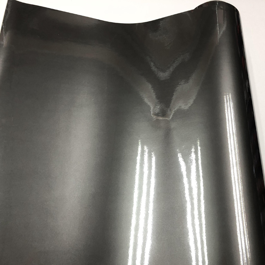 Premium New Grey Glossy metallic pearl glitter film With air free bubblmes glossy metallic pearl car wrap vinyl film