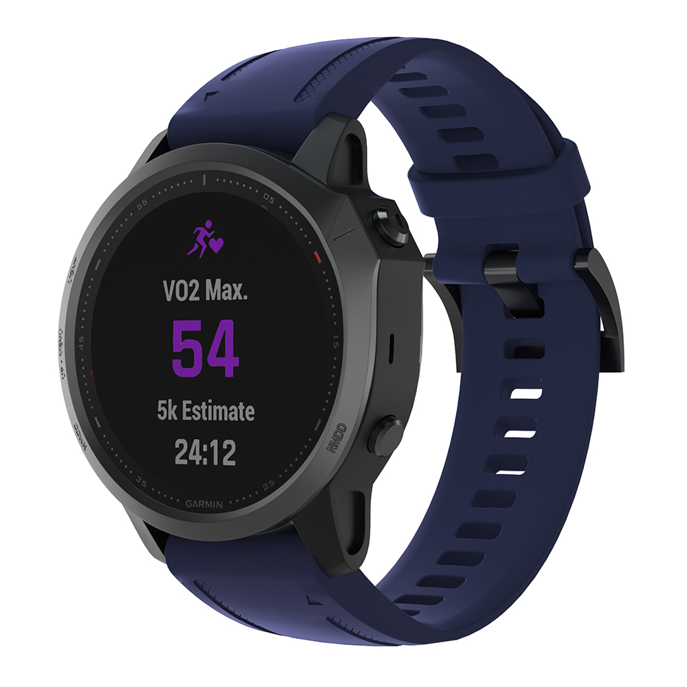 20mm Silicone Strap for Garmin Fenix 7S 6S Pro 5S Plus Quick Release Easy Fit Watchband for Garmin Instinct 2S Smart Watch Band