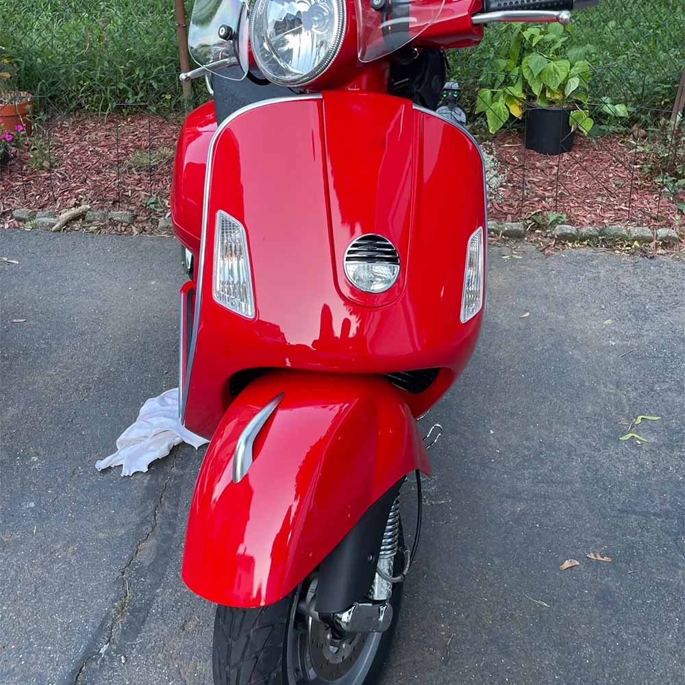 For Vespa GTS300 GTS250 GTS 300 GTV 250 2020 Accessories Front Mudguard Fender Nose Decorater Cover Beak Guard Cap CNC Aluminum