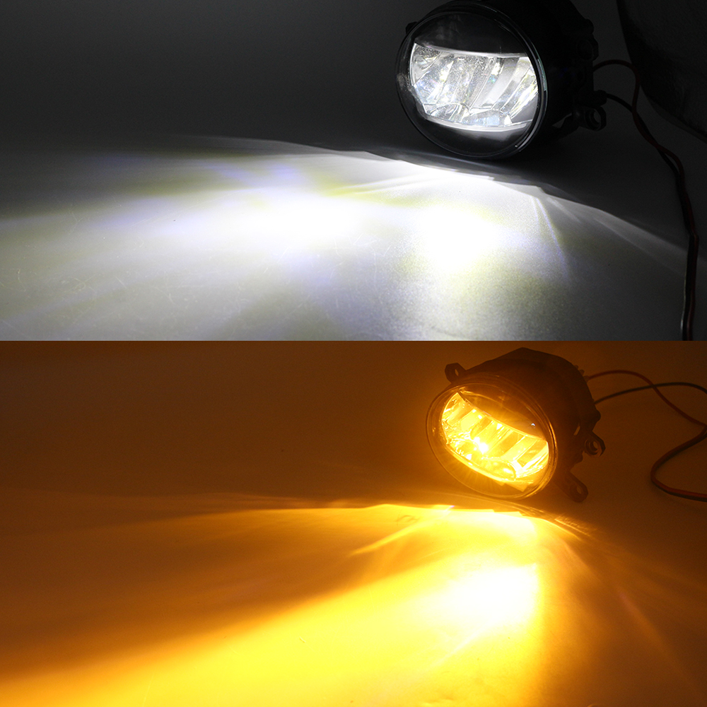 LED Fog Light Car Front Bumper Fog Lamp Replacement For Toyota Camry Corolla RAV4 Land Cruiser Yaris Prius Tacoma Highlander CHR