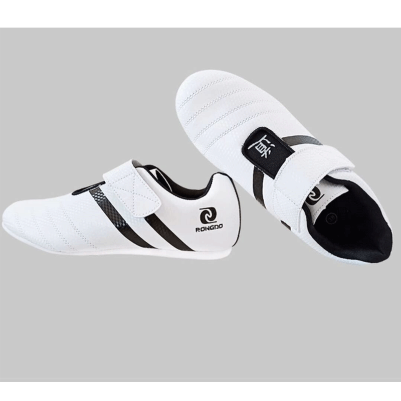 Taekwondo Shoes Breathable Kung Fu Wu Shu Karate Shoes Taekwondo Training Road Shoes for Adult Child White Sneaker For Men Women