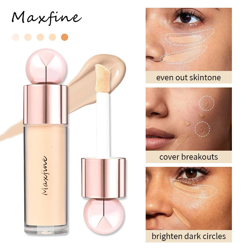 Liquid Concealer Cream Face Contour Concealer Lasting Waterproof Foundation Makeup Base Full Coverage Face Make Up 240621