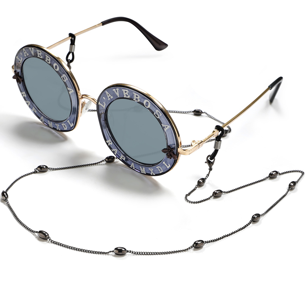 Simple Metal Beaded Glasses Chains For Women Sunglasses Mask Chain Holder Eyeglasses Lanyard Neck Cord