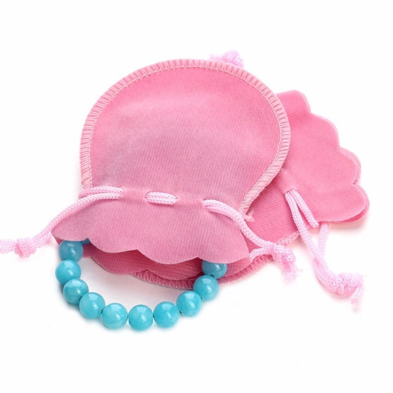 10pcs/lot Drawstring Velvet Bag Drawstring Calabash Pouch Jewelry Packaging Bag Wedding/Christmas Favor Pouches Bags