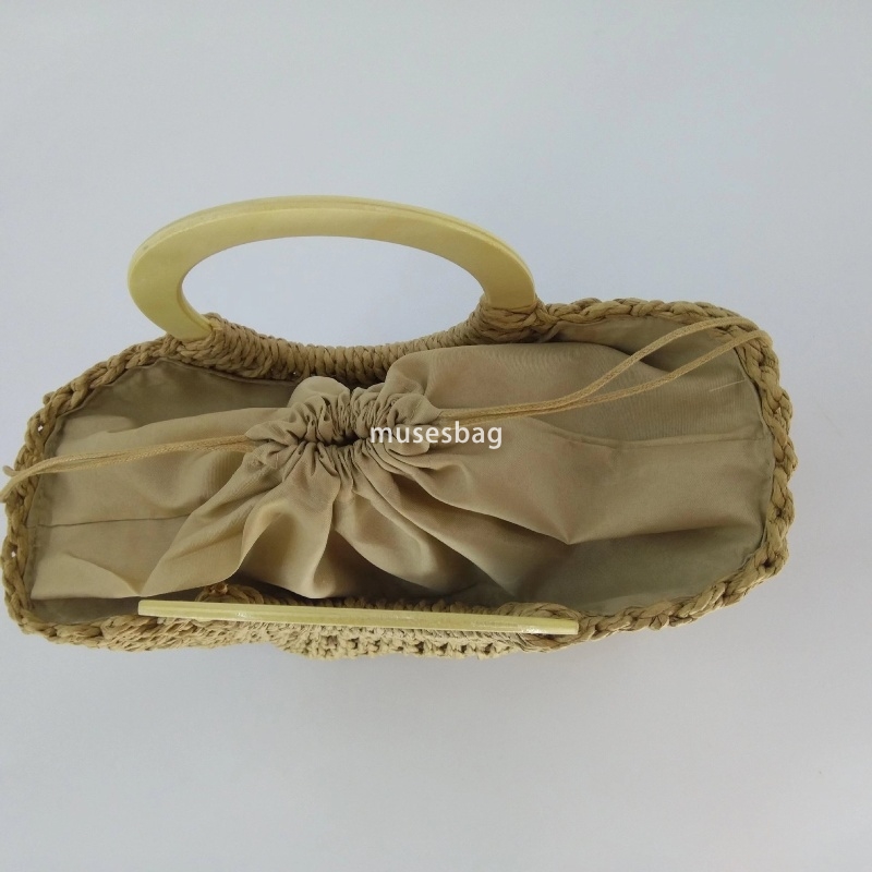 Designer Ms. High Quality Summer Vacation Beach Practical Multi functional Handmade Large Capacity Classic Versatile Grass Woven Bag New Woven Bag Sea