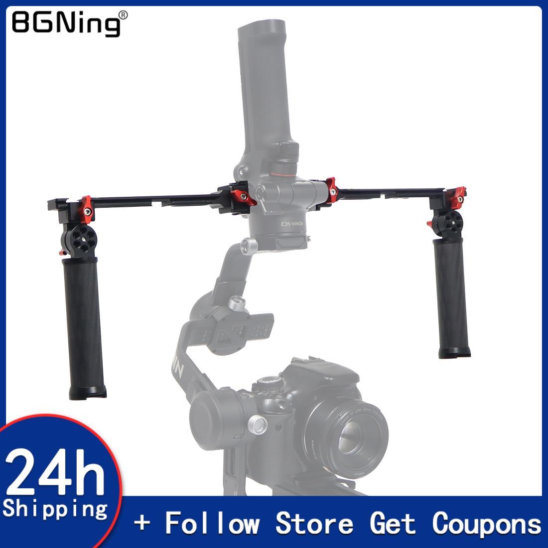 Adjustable Handle Sling Grip L Bracket Chute Mount for DJI Ronin RS2 RSC2 RS3 PRO Handheld Stabilizer Monitor Extension