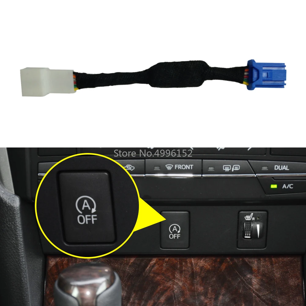 For Toyota Camry XV70 2018-2023 XV50 15-17 Car Auto Start Stop Canceller Stop Start Engine Eliminator Device Plug Disable Cable
