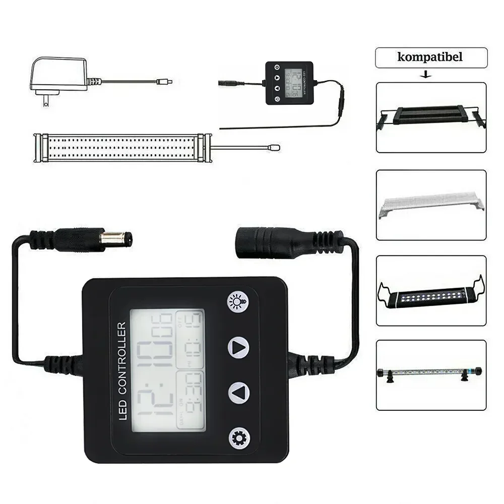 Timer Controller Equipment Dimming Tank Fish Lighting Accessories LED Dimmer Spectrum Light Full System And Aquarium
