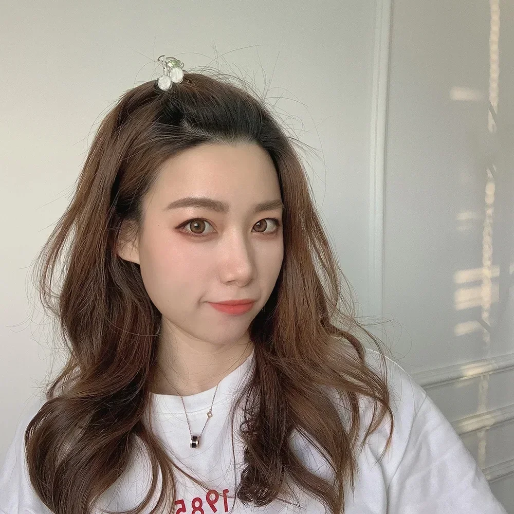2PC Kawaii Cute Cherry Hair Clip Claw Clamp for Women Girls Kids Hairpin Crab Headband Hair Gift Accessories Headwear