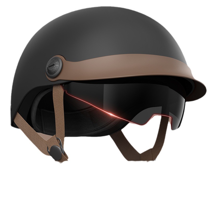 Motorcycle Helmet Male Summer Helmet For Harley Youth Girl Half Helmets Moped Riding Breathable Autobike Equipment Safe Driving