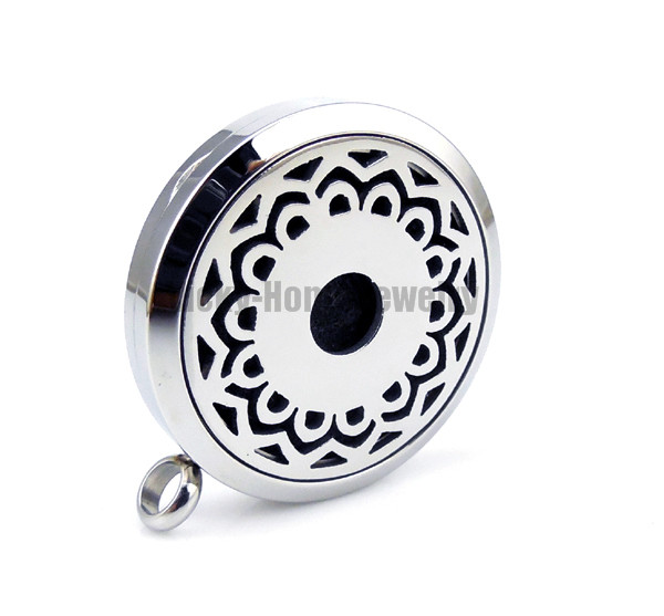 With Chain Gift Sun Essential Oils Diffuser Locket Aromatherapy Locket Free Pads Drop Shipping