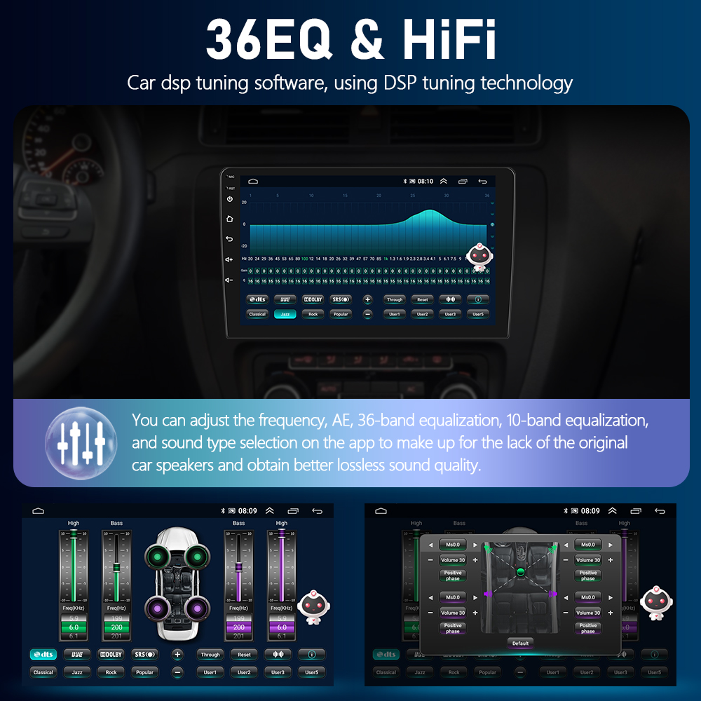 Podofo 4G CarPlay Android Radio For Opel Insignia 2008-2012 Car Multimedia Player 2din GPS Stereo AI Voice Autoradio Head Unit