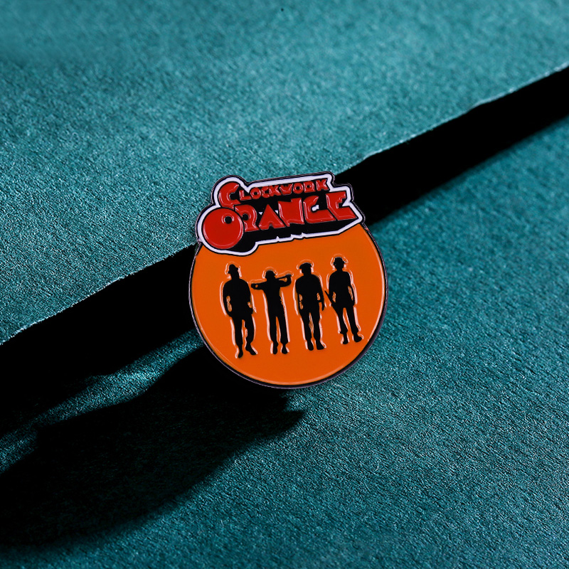Clockwork Orange - Alex DeLarge Pin Beethoven Brooch Movie Villains Badge Antisocial Personality Disorder Psychopath Accessories