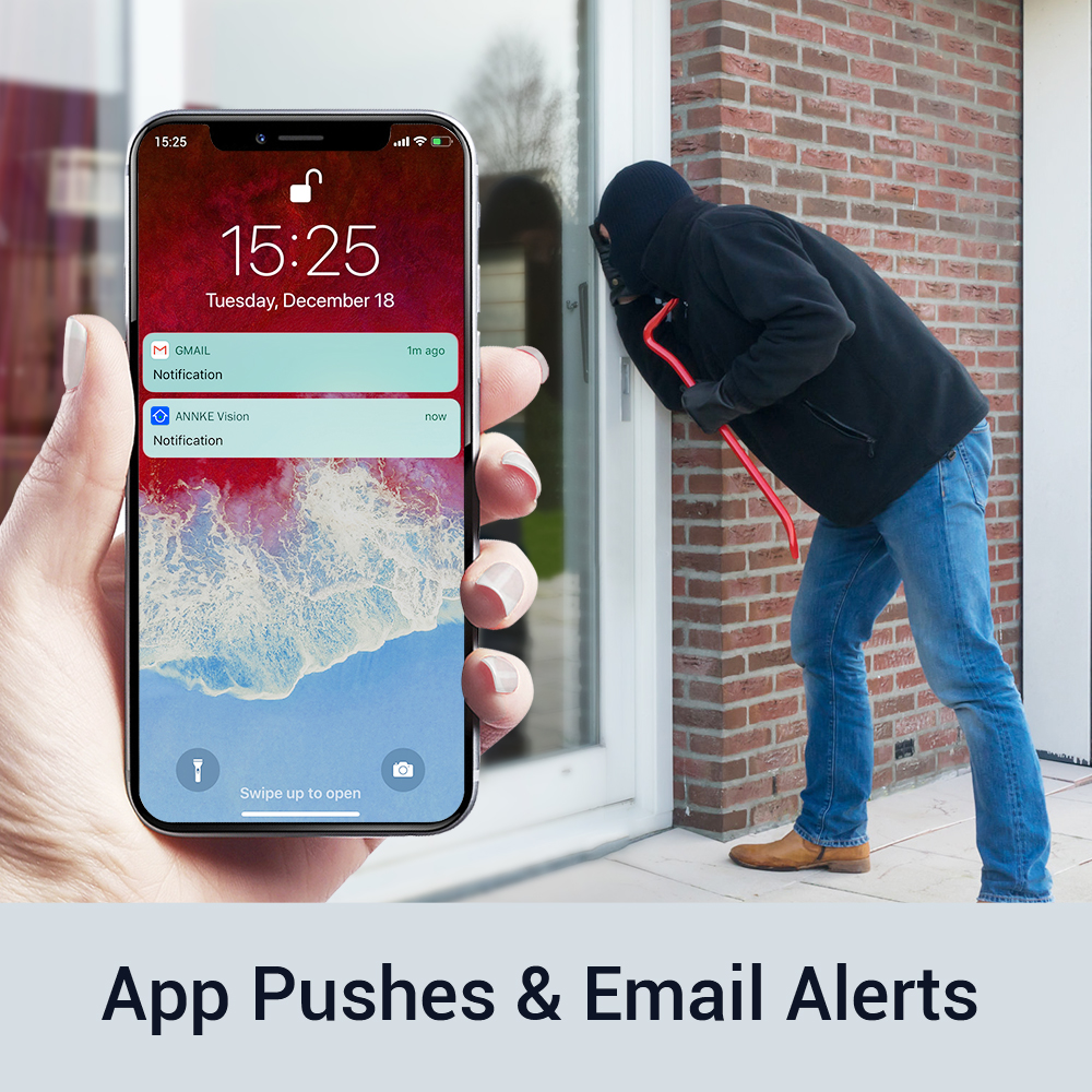 ANNKE 8CH 6MP POE Video Recorder H.265+ NVR For HD POE 2MP 3MP 4MP 5MP 6MP IP POE Cameras Home Surveillance Security System Kit