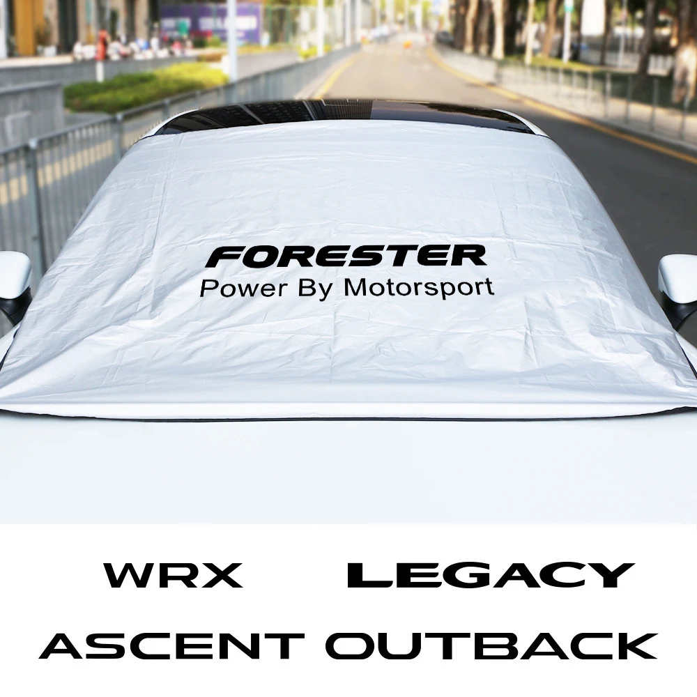 Car Front Window Sun Shade Cover Windshield Sunshades Auto Accessories For Subaru Forester XV Outback Legacy BRZ Ascent