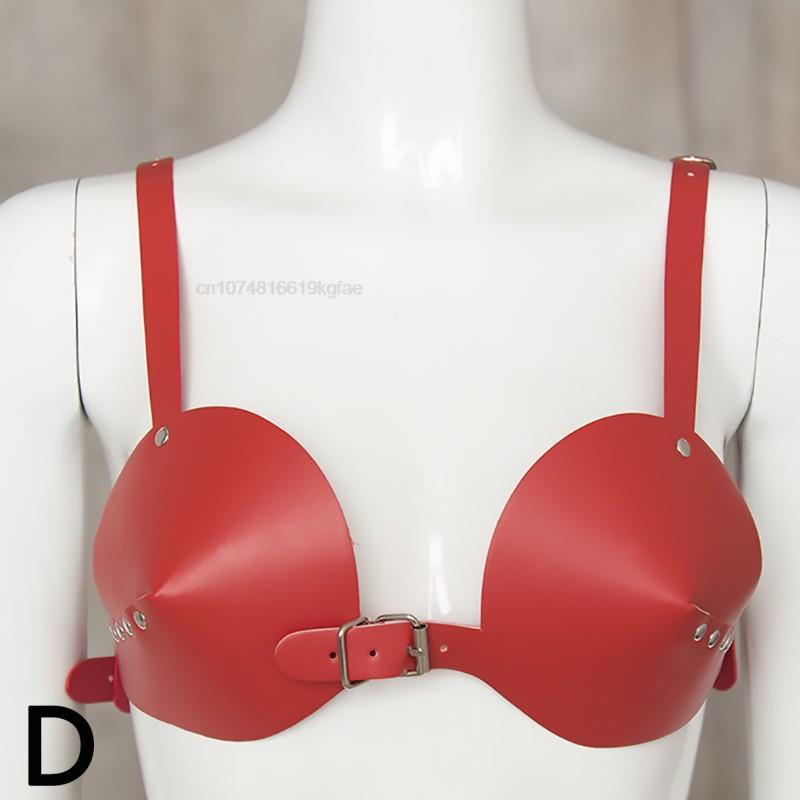 Sexy Bra Leather Underwear Breast Corset Training Flirting Bondage Gear Set Sex Flogger Flogger Slaves Cosplay Stripper Clothes