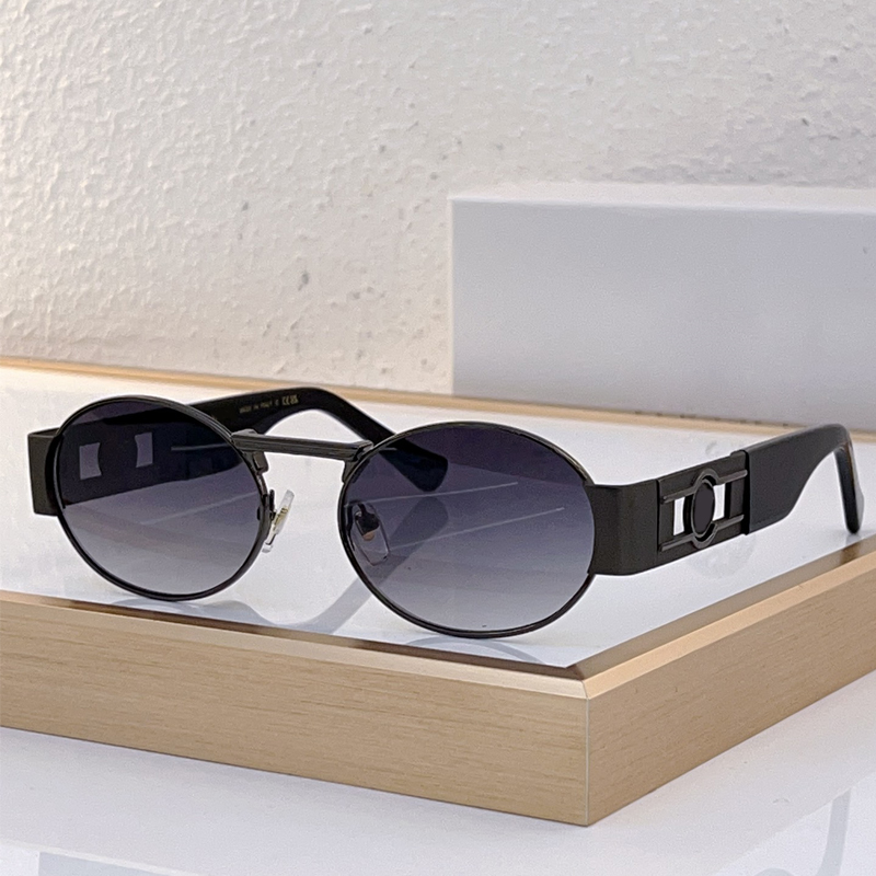 designer men women famous brand 2264 round uv400 protect sunglasses outdoor retro eyewear original quality womens mens eyeglasses come with case